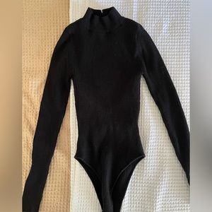 Turtle neck bodysuit